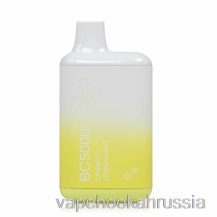 Vape Russia Bc5000 одноразовый вишневый лимонный мята